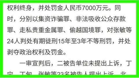 Beijing High People's Court upholds the verdicts on appeal: life for Ding Ning and Ding Dian, 3 to 15 years for Zhang Min and 23 others