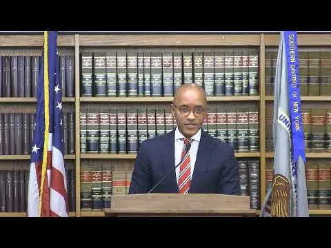 US Attorney Damian Williams announces the guilty pleas of Caroline Ellison and Gary Wang and the extradition of Sam Bankman-Fried