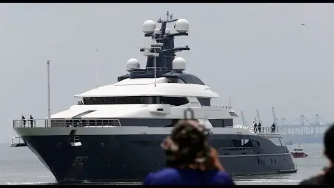 Equanimity docks at the Boustead Cruise Centre, Port Klang, after Indonesia handed the yacht to Malaysia
