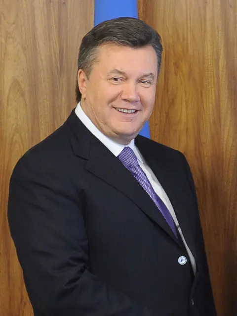 Viktor Yanukovych, then President of Ukraine, in October 2011: the client whose party paid Manafort more than $60 million