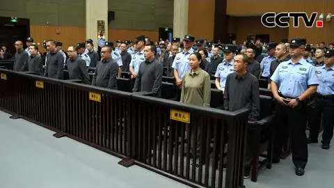 CCTV news report on the first-instance verdict