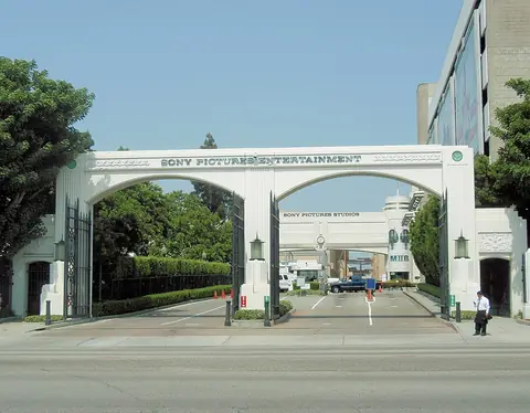 The Sony Pictures Entertainment gate in Culver City