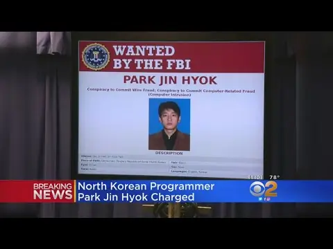 CBS Los Angeles: North Korean charged in Sony cyberattack and WannaCry