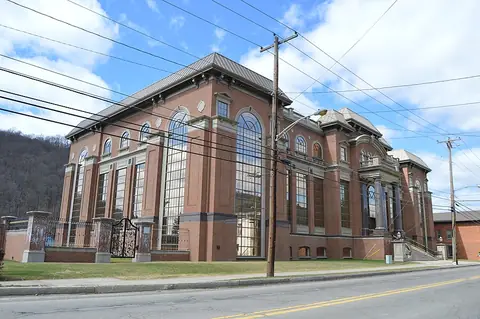 The unfinished Adelphia headquarters in Coudersport