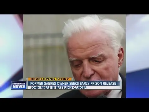 WKBW: John Rigas, battling cancer, seeks early release from prison