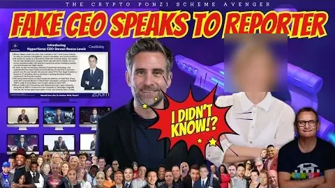 Danny de Hek's livestream with the man who played the fake CEO