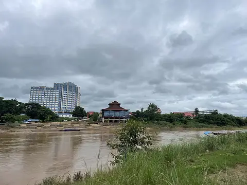 Shwe Kokko across the Moei River, the Thailand-Myanmar border