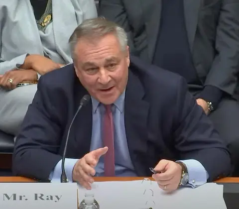 John J. Ray III, FTX's new CEO, testifies to the House Financial Services Committee: "plain old embezzlement"