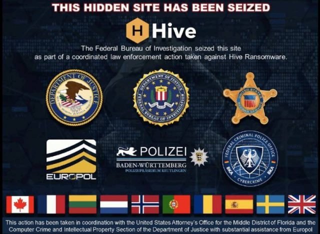 Hive ransomware logo